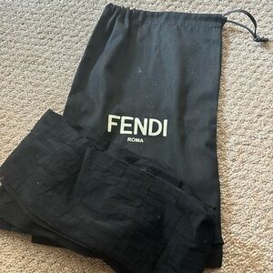Fendi logo tights